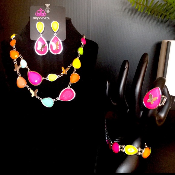 paparazzi | Jewelry | Paparazzi Multi Color Bright Set | Poshmark